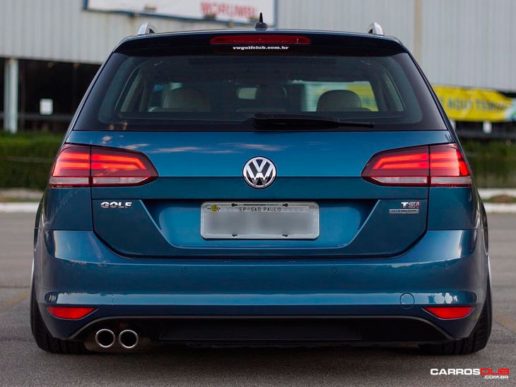 Golf Variant TSI com rodas rotiform