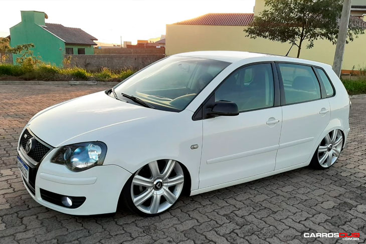 VW Polo com rodas Volcano Hannover aro 18