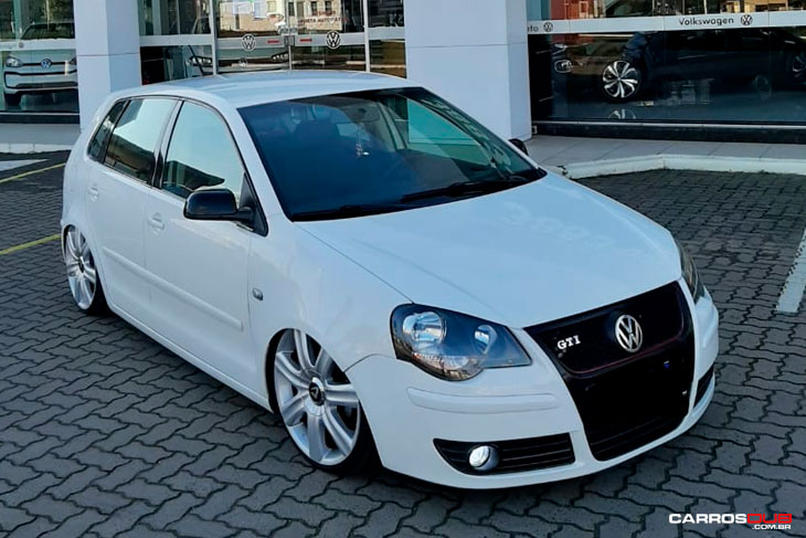 VW Polo com rodas Volcano Hannover aro 18