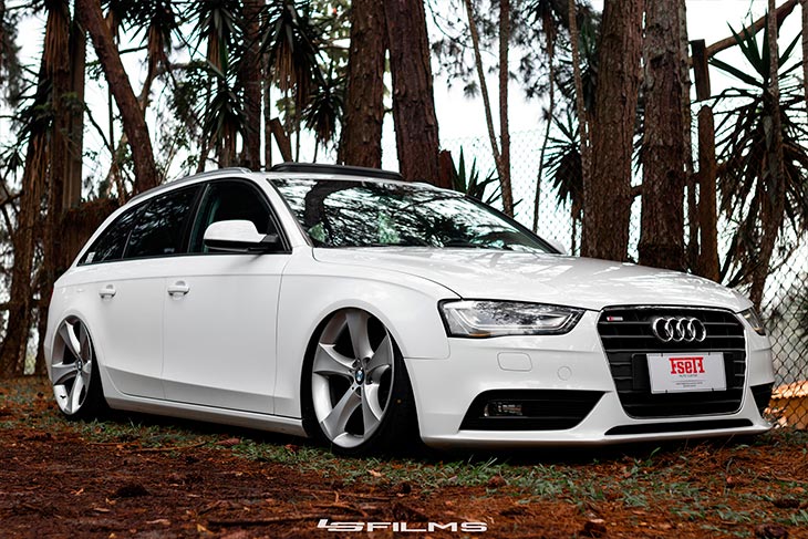 Audi A4 Avant com rodas X6 duas talas aro 20