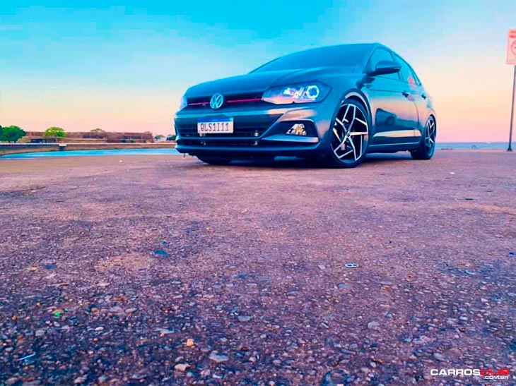 VW Polo 200TSi com rodas Volcano Mark 8 aro 18