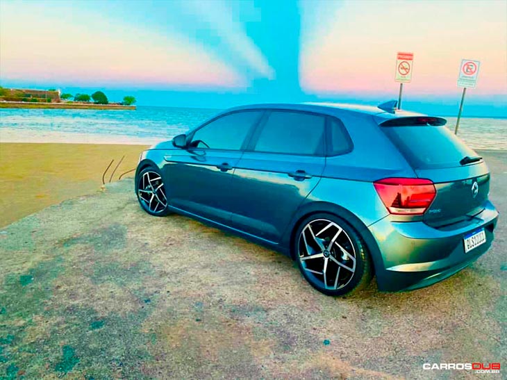 VW Polo 200TSi com rodas Volcano Mark 8 aro 18