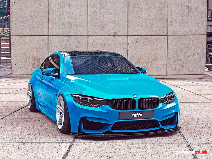 BMW M4 azul exclusiva