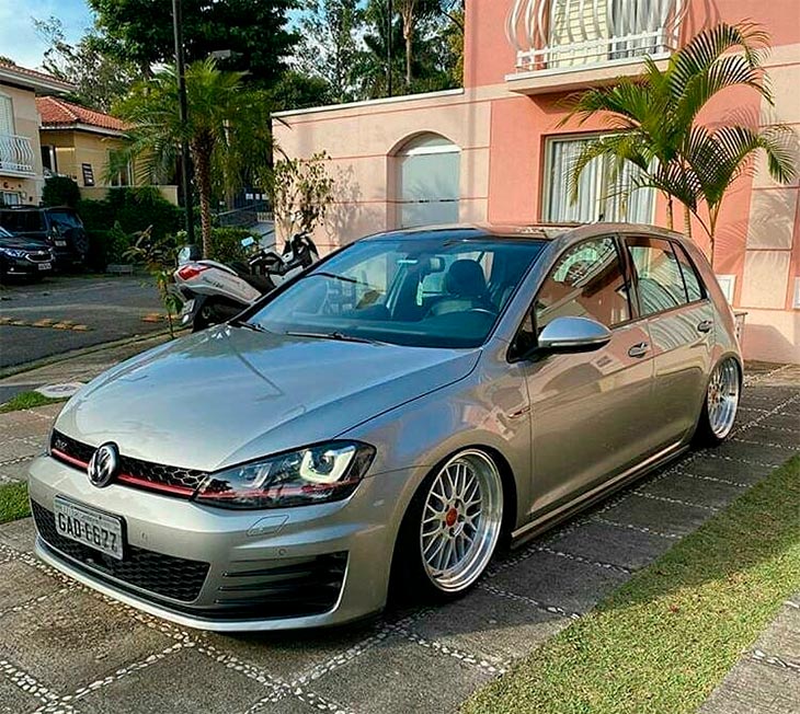 Golf MK7 GTI rebaixado BBS LM