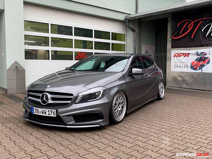 Mercedes A250 com rodas BBS 18