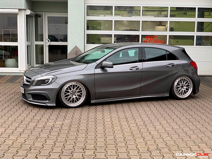 Mercedes A250 com rodas BBS 18