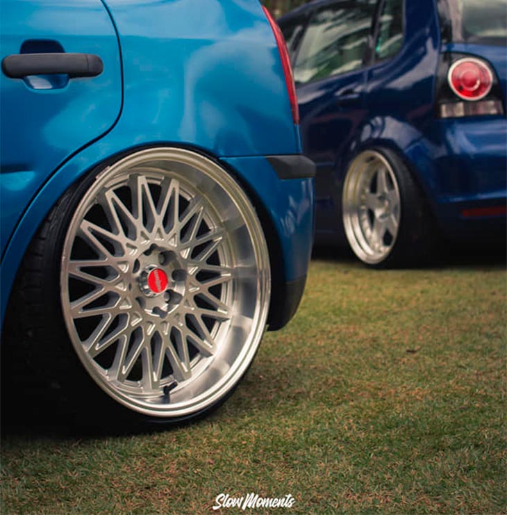 VW Gol G3 Stance com rodas aro 18