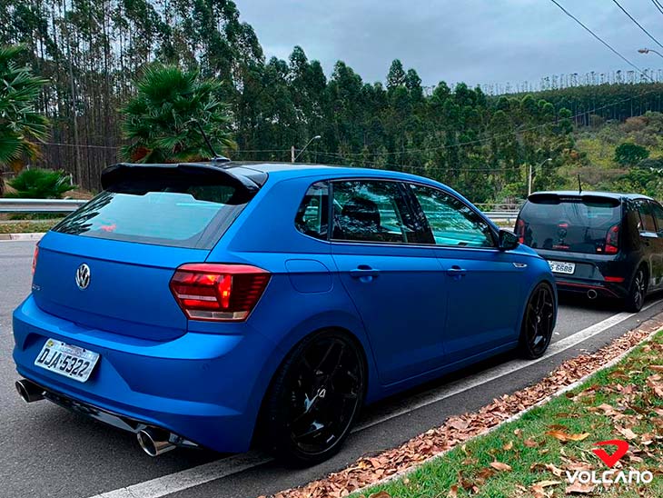 Polo 200TSI com rodas Volcano aro 18