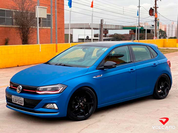 Polo 200TSI com rodas Volcano aro 18