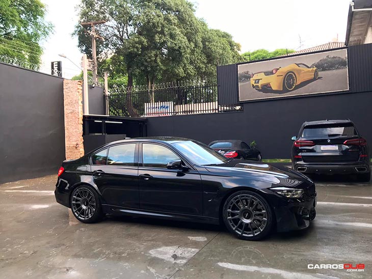 BMW M3 com rodas Rotiform aro 20