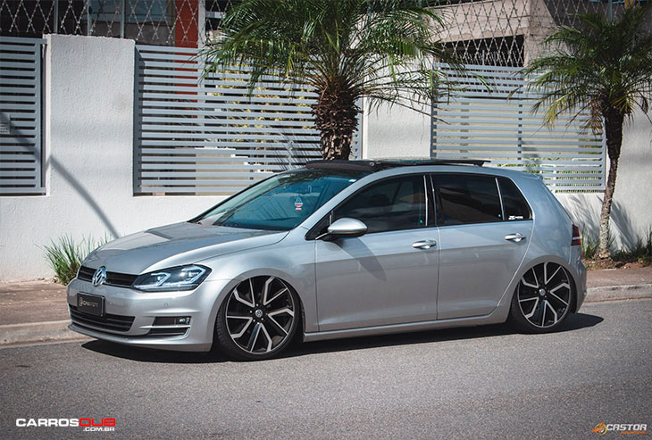 VW Golf MK7 TSI com rodas replicas aro 20