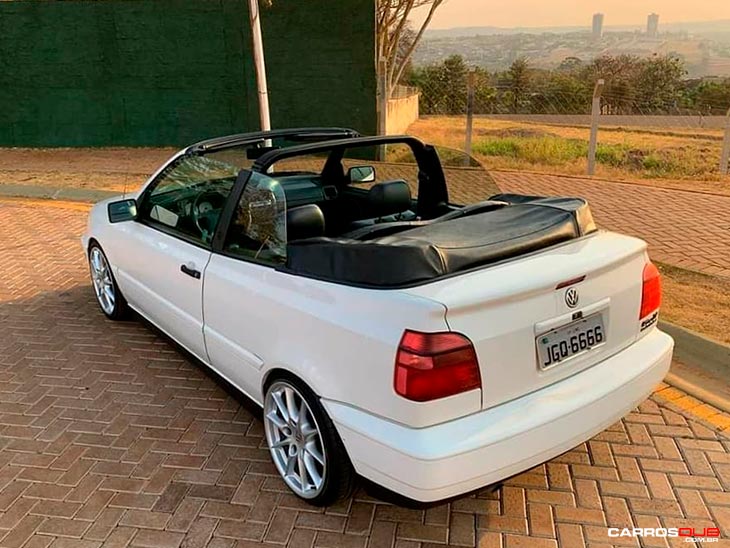 Golf Cabriolet MK3 com rodas porsche aro 18