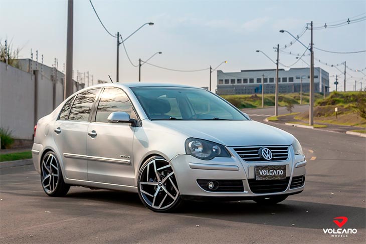 Polo Sedan rodas volcano Mark 8 aro 18