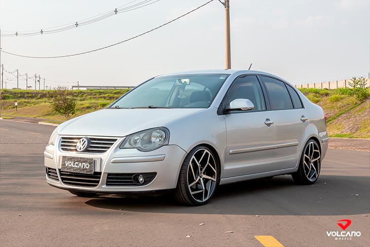 Polo Sedan rodas volcano Mark 8 aro 18