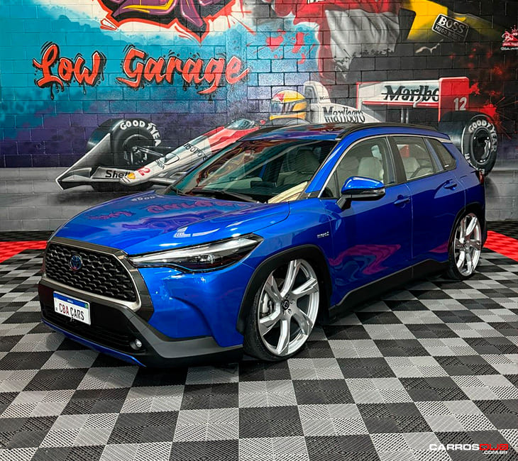 Corolla Cross XRV rebaixada