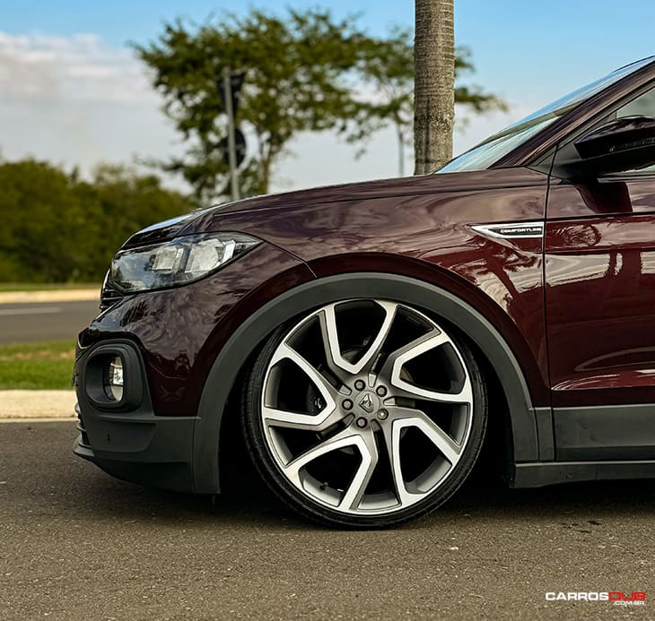VW T-Cross rebaixada