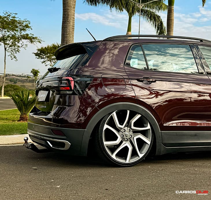 VW T-Cross rebaixada