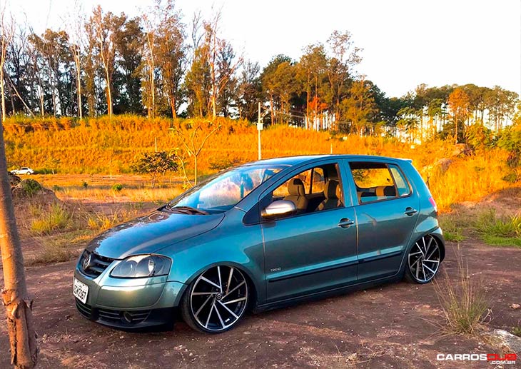 VW Fox rebaixado