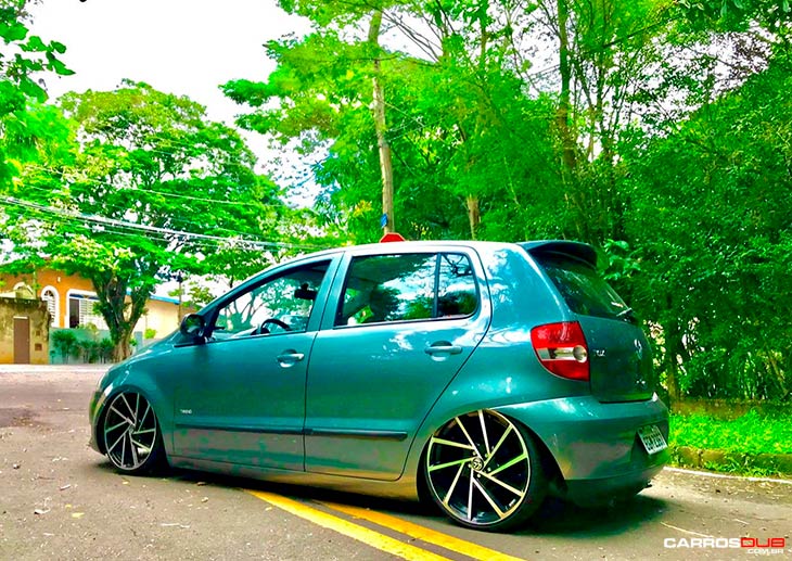 VW Fox rebaixado