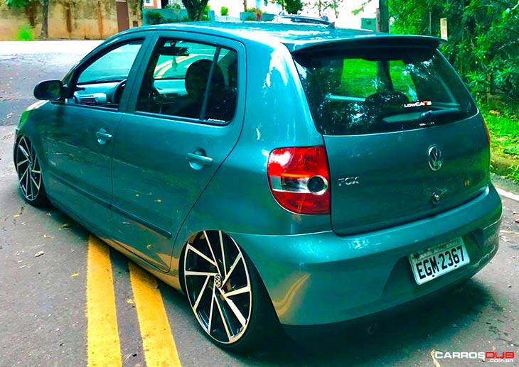 VW Fox rebaixado