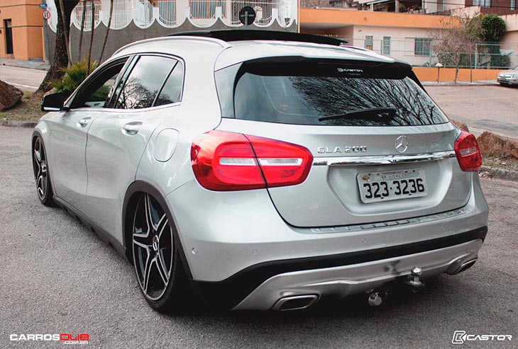 Mercedes GLA200 rebaixada