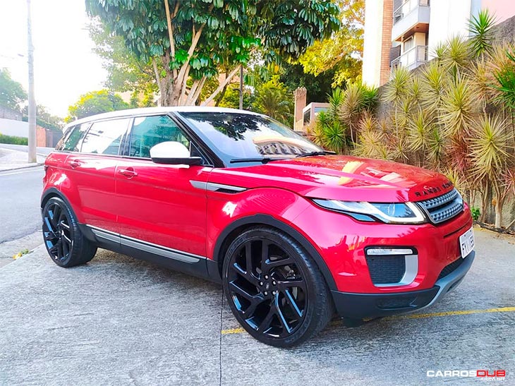 Land Rover Evoque rebaixada 