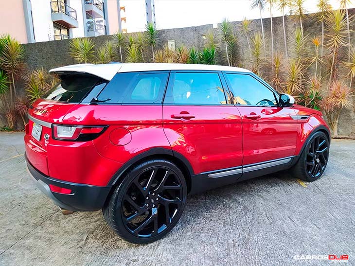 Land Rover Evoque rebaixada 