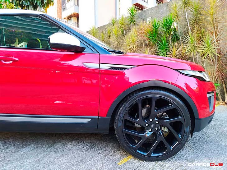 Land Rover Evoque rebaixada 