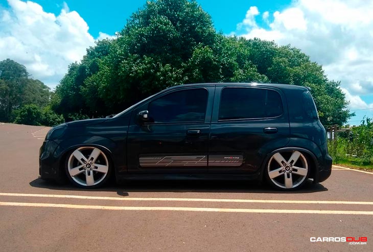 Fiat Uno Sporting rebaixado