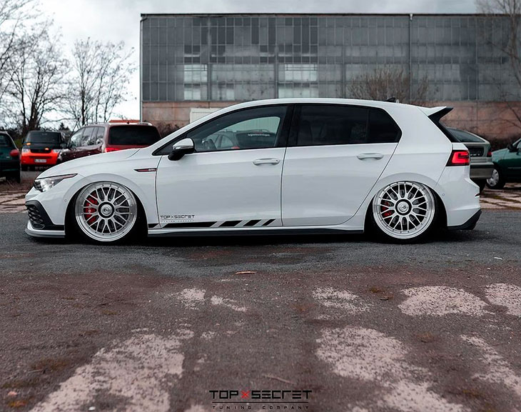 Golf GTI MK8 rebaixado