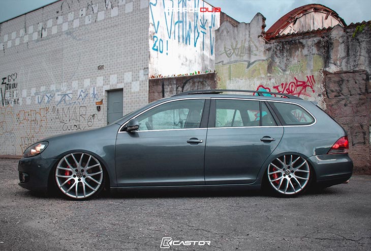 VW Jetta Variant MK6 rebaixada com Kilis aro 20