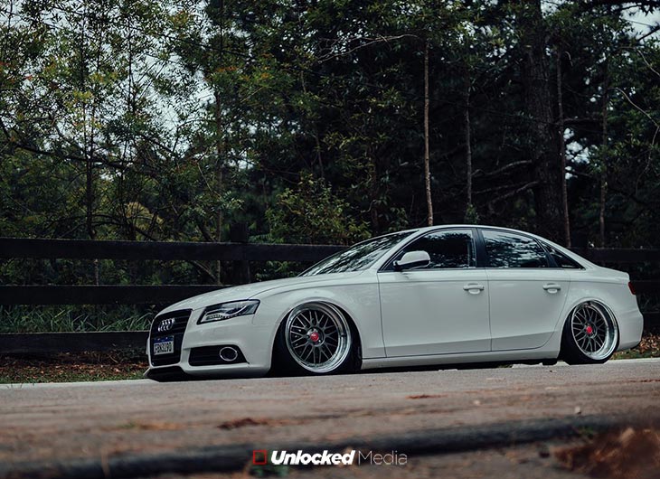 Audi A4 bagged