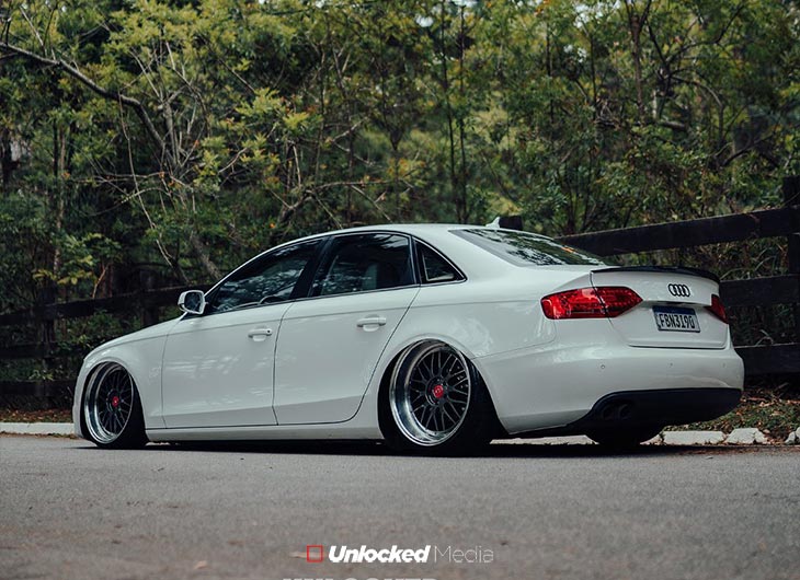 Audi A4 bagged