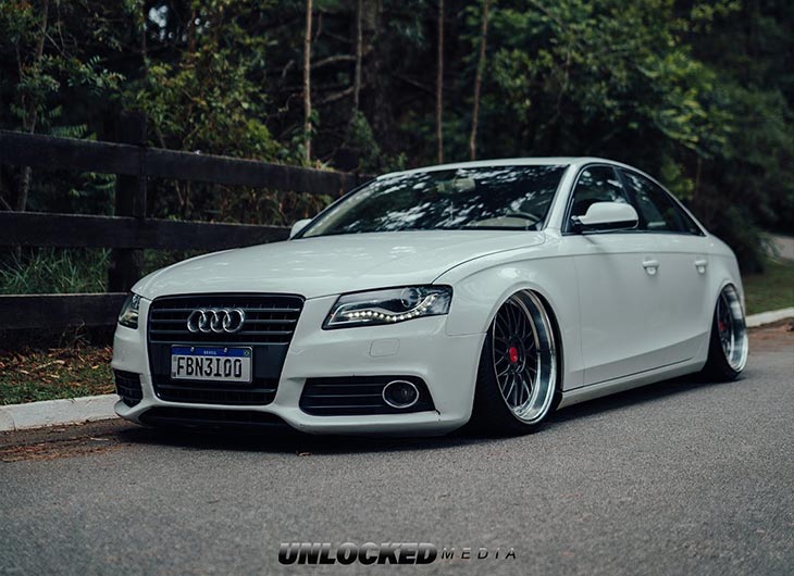 Audi A4 bagged