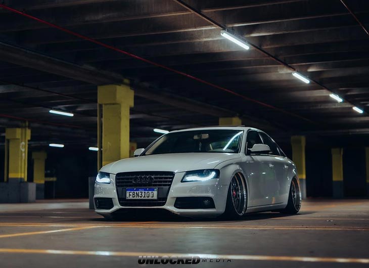 Audi A4 bagged