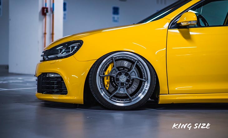 Golf Variant MK6 stance