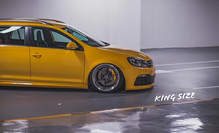 Golf Variant MK6 stance