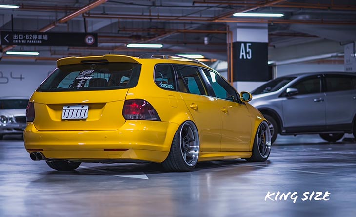 Golf Variant MK6 stance