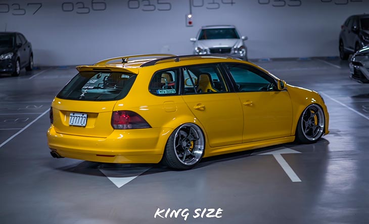 Golf Variant MK6 stance