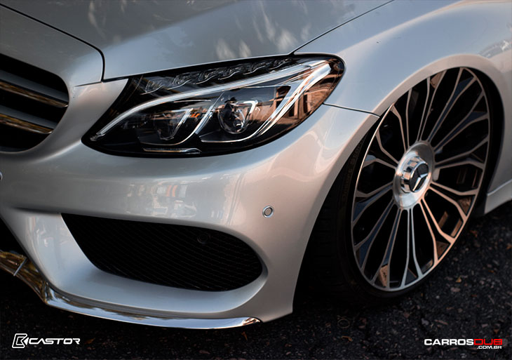 Mercedes Benz C-250 socada