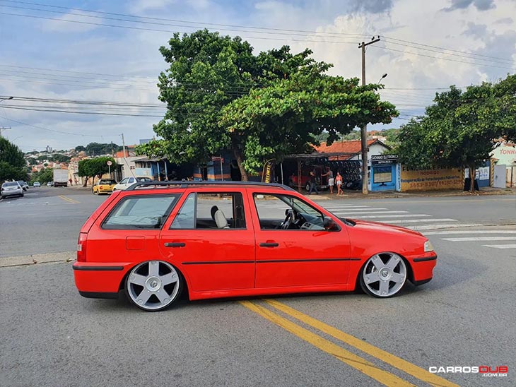 VW Parati G3 rebaixada