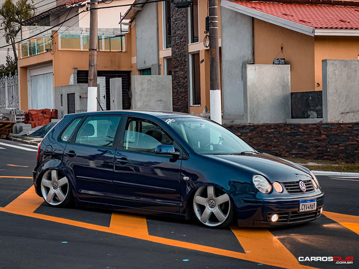 VW Polo 9n rebaixado