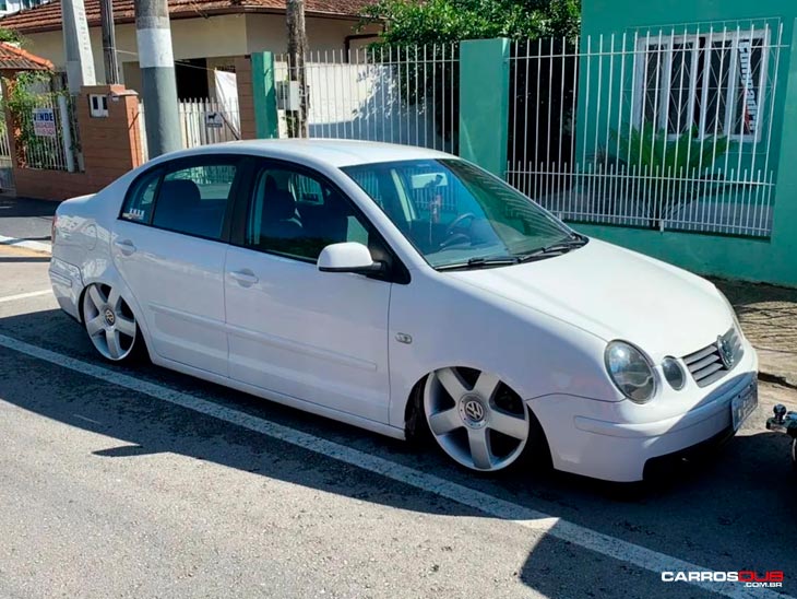 Polo Sedan 9N rebaixado