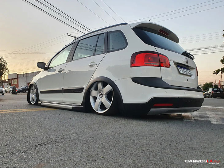 VW Spacefox rebaixada