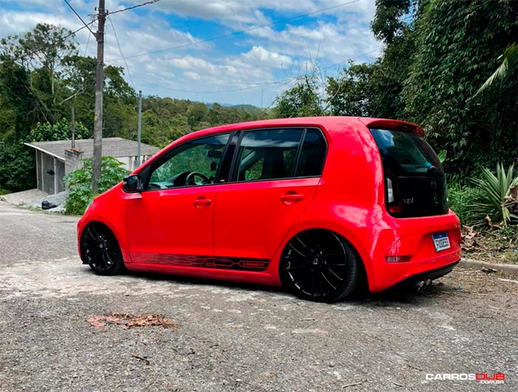 VW UP TSI rebaixado