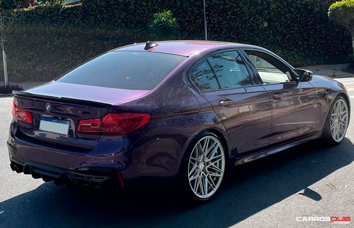 BMW M5 lilas lowcars