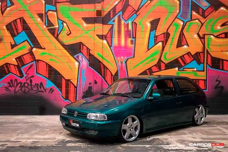 VW Gol CLi rebaixado