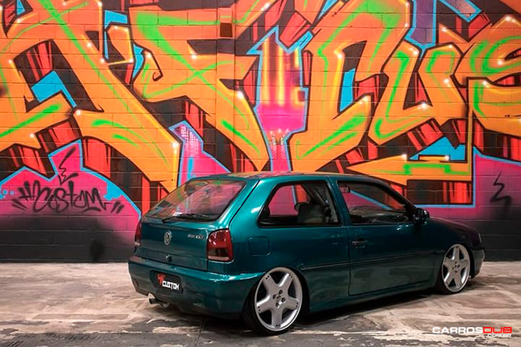 VW Gol CLi rebaixado