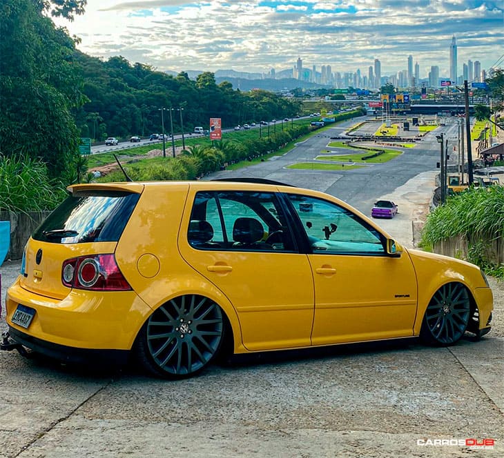 VW Golf rebaixado