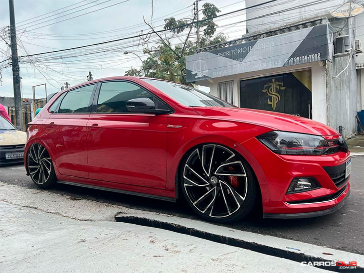 VW Novo Polo rebaixado 